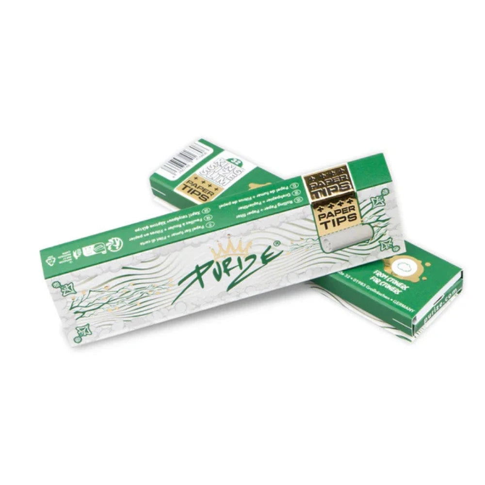 PURIZE King Size Slim Papers + Papiertips PURIZE
